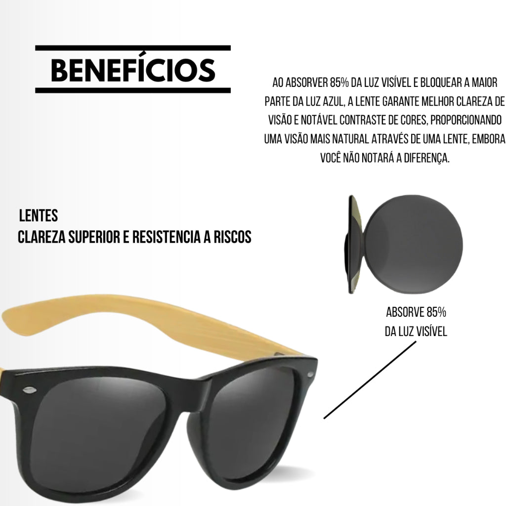 Óculos de Sol - Masculino - Vintage