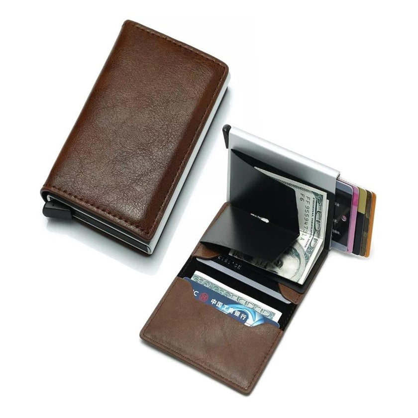Carteira Masculina Rfid - Brown