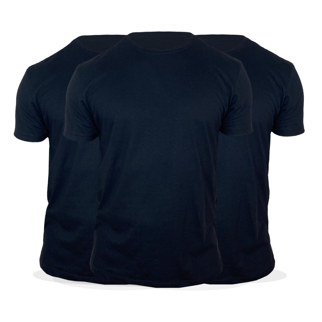 Kit 3 Camisetas Fresh - Algodão Pima