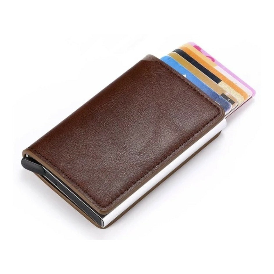 Carteira Masculina Rfid - Brown
