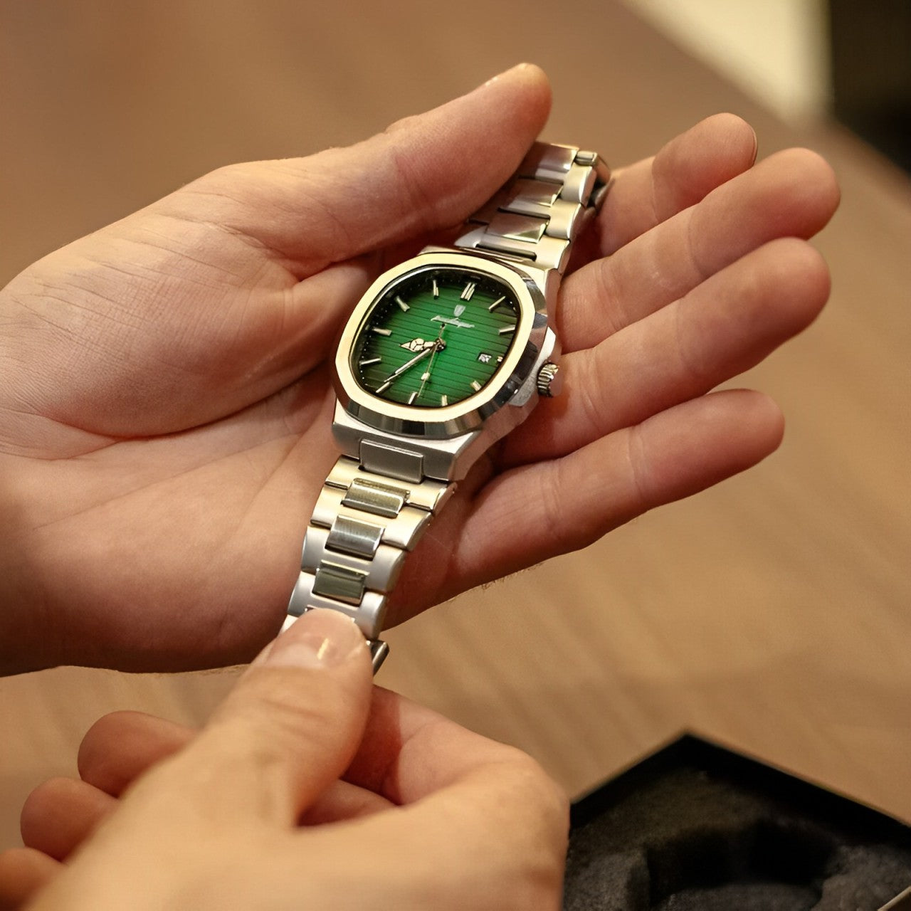 Relógio Poedagar - Stellar - Verde