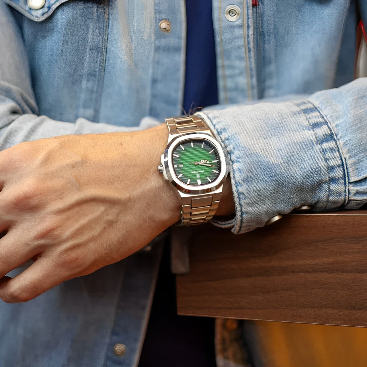 Relógio Poedagar - Stellar - Verde