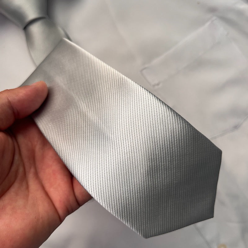 Gravata Masculina Social - Slim Gray