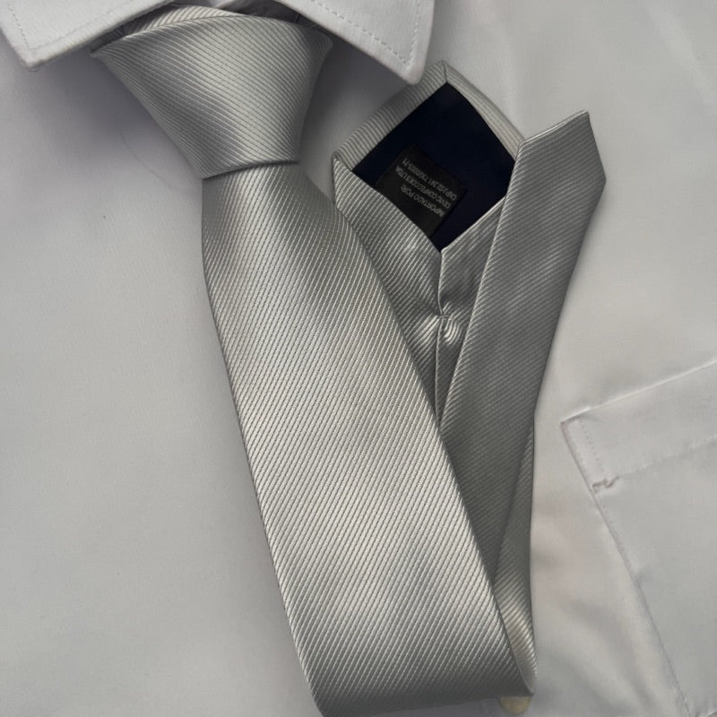 Gravata Masculina Social - Slim Gray