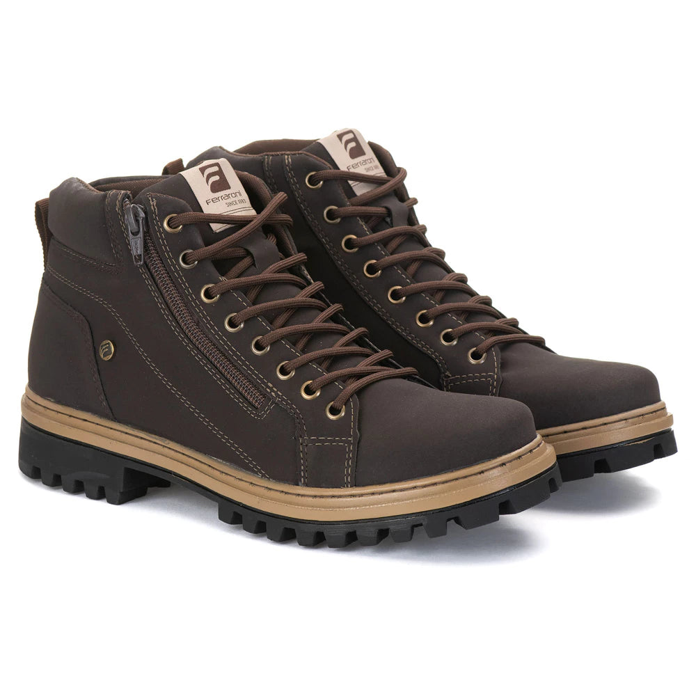 Bota Masculina - Couro Nobre