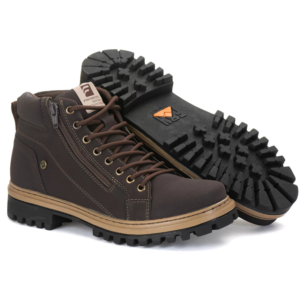 Bota Masculina - Couro Nobre