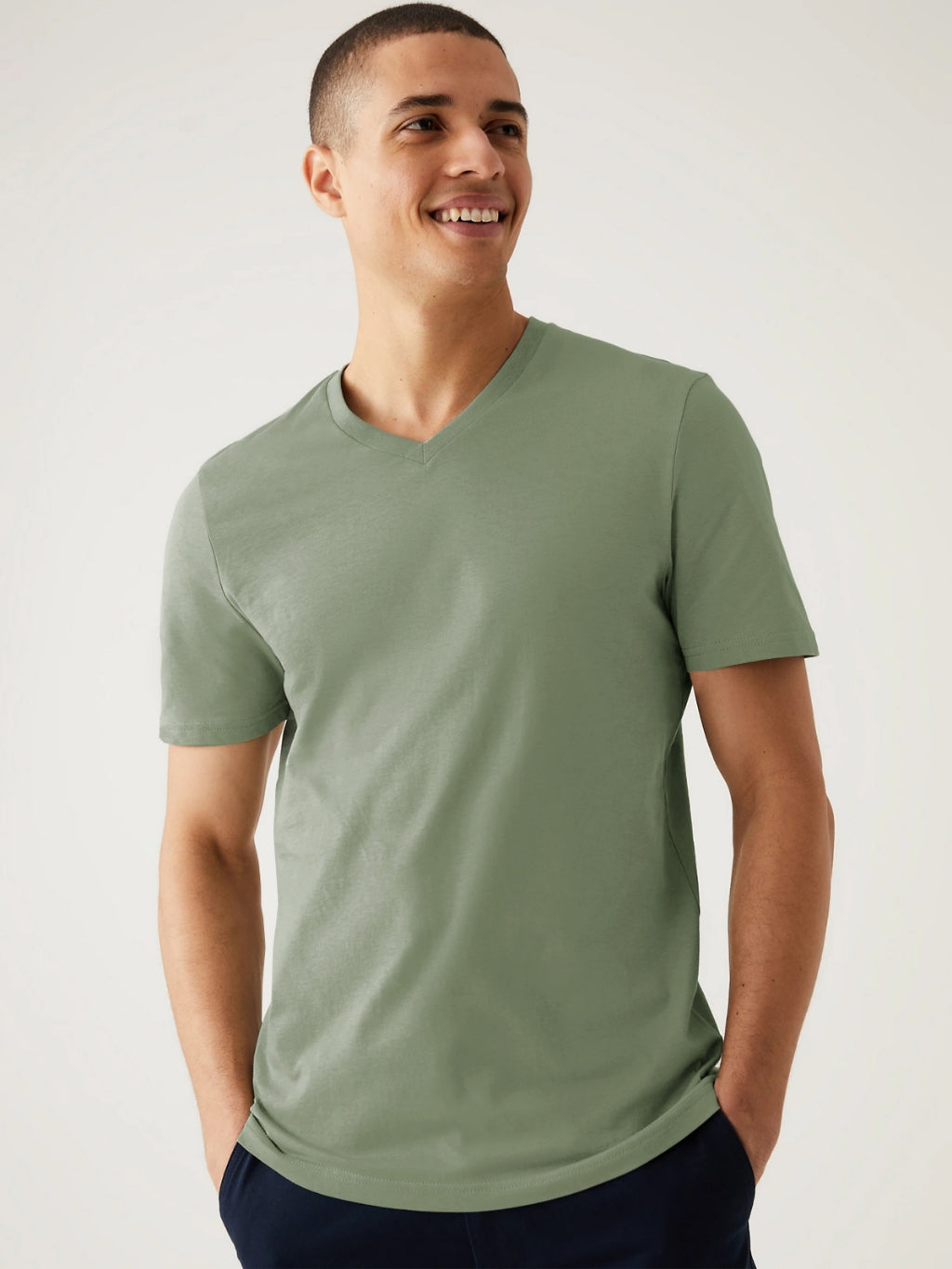 Camiseta Olive | Algodão Egípcio