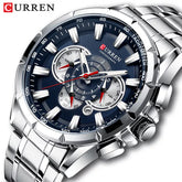 Relógio - Curren - Silver Premium