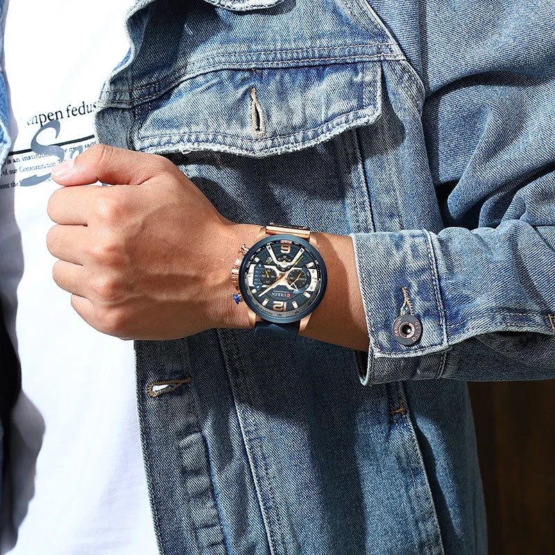 Relógio - Curren  - Luxury Brand