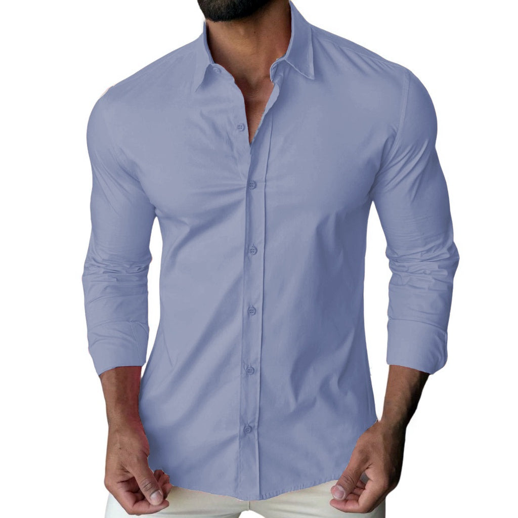 Camisa Social - Slim Fit  Light Blue
